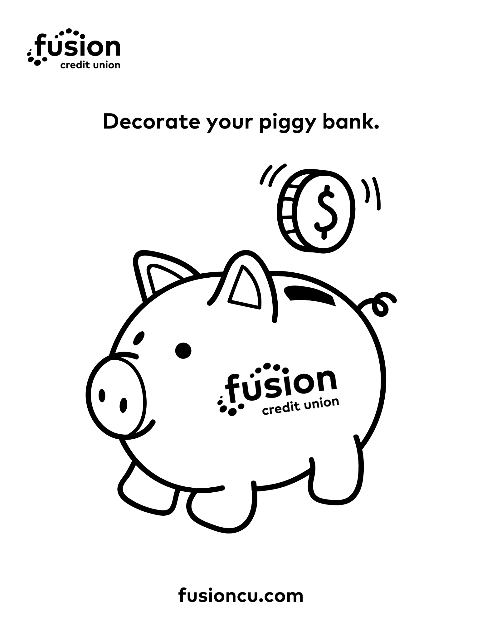 Decorate Your Piggy Bank. (1)